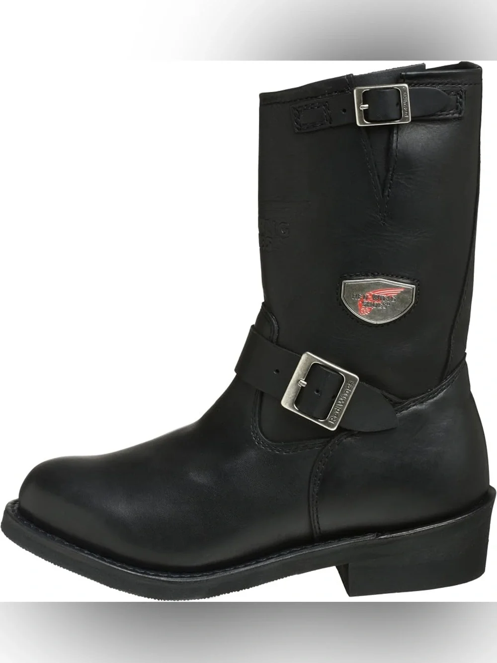 Red Wing Shoes 968 Leather Motorcycle Moto Boots Black Size Men’s 7 D